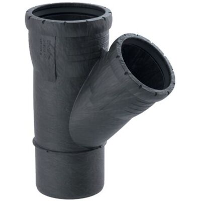Morsetto di scarico Silent Pro Geberit - 45° DN 100/70 - Elevato isolamento acustico Morsetto di scarico Silent Pro Geberit - 45° DN 100/70 - Elevato isolamento acustico