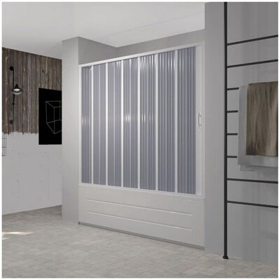 FORTE Idralite - Sopravasca Paratia In Pvc A Soffietto 170 Cm Bianco Laterale H 150 Cm Mod. Flex FORTE Idralite - Sopravasca Paratia In Pvc A Soffietto 170 Cm Bianco Laterale H 150 Cm Mod. Flex