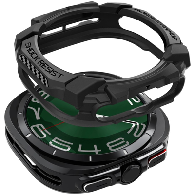 SPIGEN Rugged Armor Per Samsung Galaxy Watch Ultra (47 Mm) Nero Opaco SPIGEN Rugged Armor Per Samsung Galaxy Watch Ultra (47 Mm) Nero Opaco