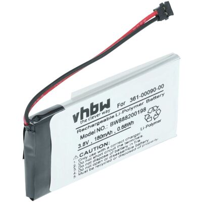 VHBW Batteria Sostituisce Garmin 361-00090-00 Per Smartwatch Orologio Bracciale Fitness (180mah, 3,7v, Li-poly) VHBW Batteria Sostituisce Garmin 361-00090-00 Per Smartwatch Orologio Bracciale Fitness (180mah, 3,7v, Li-poly)