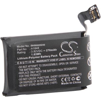 Batteria Apple Watch - 270mAh compatibile con Series 3 - Smartwatch Batteria Apple Watch - 270mAh compatibile con Series 3 - Smartwatch