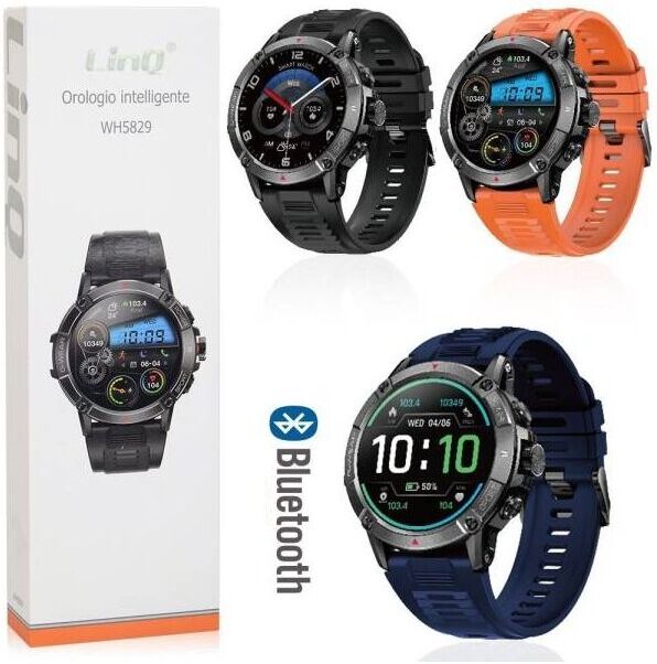 TRADE SHOP TRAESIO - Trade Shop - Smartwatch Orologio Intelligente Bluetooth Smart Watch Sportivo Uomo Wh5829