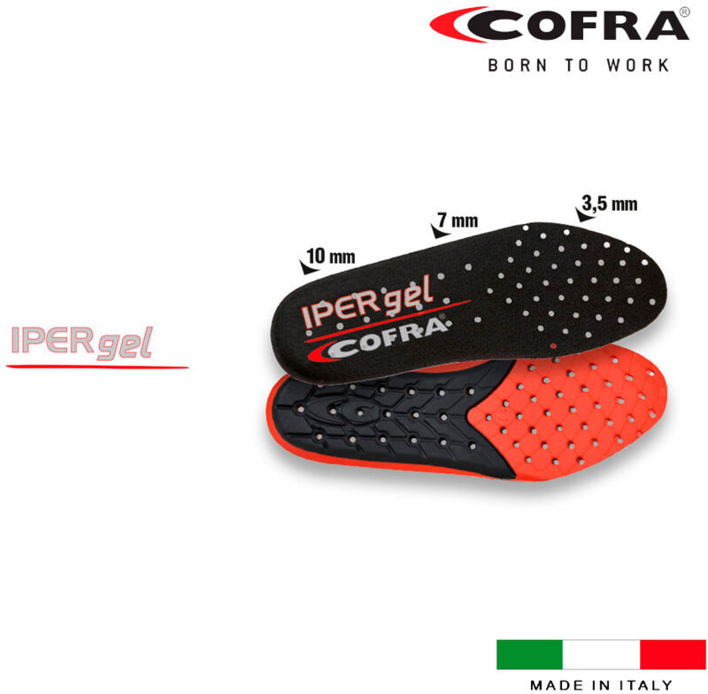 COFRA E3/80481 soletta iper gel misura 38