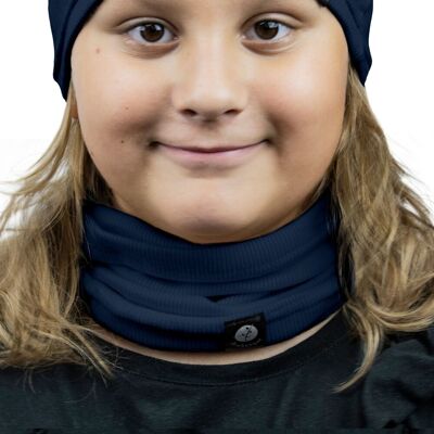 OEM Sciarpa Tubolare Per Bambini, Blu Navy Sciarpa In Cotone 1w M01 Blu Navy 46/52 OEM Sciarpa Tubolare Per Bambini, Blu Navy Sciarpa In Cotone 1w M01 Blu Navy 46/52