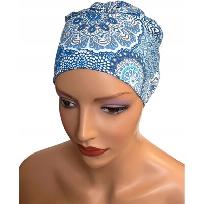OEM Turbante Jasmina 307, Cappello Alla Moda In Viscosa Stropicciata, Anche Dopo La Chemioterapia OEM Turbante Jasmina 307, Cappello Alla Moda In Viscosa Stropicciata, Anche Dopo La Chemioterapia
