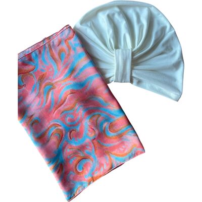 OEM Turbante Julia Polska Da Donna, Sciarpa + Cappello - Realizzato In Bambù, Ideale Per La Spiaggia E Per Tutti I Giorni. OEM Turbante Julia Polska Da Donna, Sciarpa + Cappello - Realizzato In Bambù, Ideale Per La Spiaggia E Per Tutti I Giorni.