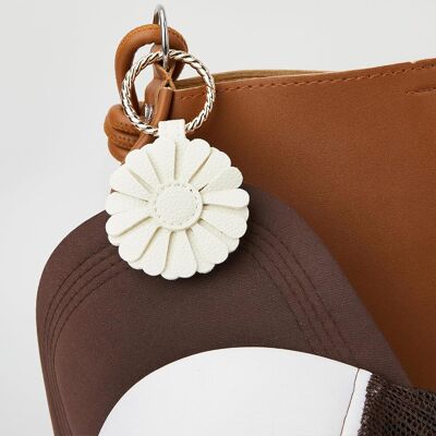 OEM Porta Cappelli Magnetico Con Motivo Floreale, A Mani Libere Con Gancio Per Riporre Il Cappellino, Accessorio Essenziale Per Viaggi E Attività All'aperto - Bianco OEM Porta Cappelli Magnetico Con Motivo Floreale, A Mani Libere Con Gancio Per Riporre Il Cappellino, Accessorio Essenziale Per Viaggi E Attività All'aperto - Bianco