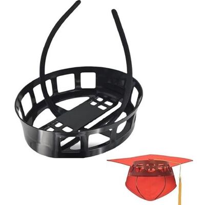 OEM Porta Cappello Di Laurea In Plastica – Fascia Regolabile Per Mantenere Il Cappello Dritto Durante La Cerimonia OEM Porta Cappello Di Laurea In Plastica – Fascia Regolabile Per Mantenere Il Cappello Dritto Durante La Cerimonia