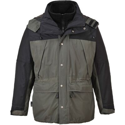 Portwest Parka Impermeabile E Traspirante Orkney 3 In 1 Grigio Xxl Portwest Parka Impermeabile E Traspirante Orkney 3 In 1 Grigio Xxl