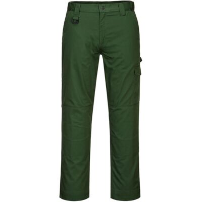 Portwest Pantaloni Da Lavoro Super Colore: Verde Foresta Taglia 38 - Portwest Pantaloni Da Lavoro Super Colore: Verde Foresta Taglia 38 -