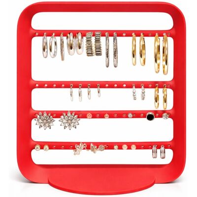 OEM Espositore Per Orecchini Rossi, Organizer Per Gioielli OEM Espositore Per Orecchini Rossi, Organizer Per Gioielli