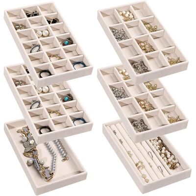 OEM Vassoio Porta Gioielli, Vassoio Porta Gioielli Impilabile In Velluto, Scatola Porta Orecchini A Cassetto, Scatola Porta Gioielli Da Donna Per Riporre Ed Esporre Gioielli, Adatta Per Anelli, Orecchini OEM Vassoio Porta Gioielli, Vassoio Porta Gioielli Impilabile In Velluto, Scatola Porta Orecchini A Cassetto, Scatola Porta Gioielli Da Donna Per Riporre Ed Esporre Gioielli, Adatta Per Anelli, Orecchini