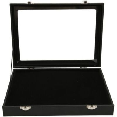 OEM Espositore Per Spille, Coperchio In Vetro Trasparente Antipolvere, Scatola Porta Badge Con Anello Di Chiusura Per Barra Delle Spille, Collezione Di Gioielli M-crezuo OEM Espositore Per Spille, Coperchio In Vetro Trasparente Antipolvere, Scatola Porta Badge Con Anello Di Chiusura Per Barra Delle Spille, Collezione Di Gioielli M-crezuo