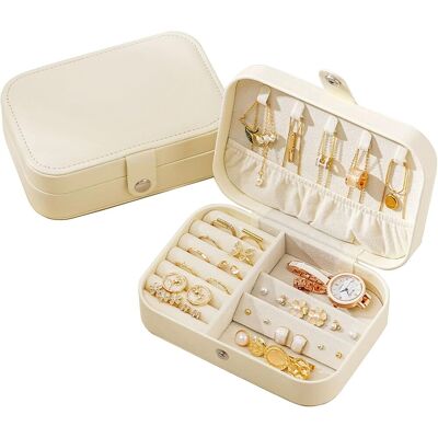 OEM Portagioie Da Viaggio, Portagioie Piccolo, Portagioie Da Viaggio A 2 Strati, Mini Custodia Portatile In Pelle Pu Per Orecchini, Anelli, Collane, Bracciali OEM Portagioie Da Viaggio, Portagioie Piccolo, Portagioie Da Viaggio A 2 Strati, Mini Custodia Portatile In Pelle Pu Per Orecchini, Anelli, Collane, Bracciali
