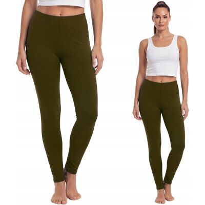 OEM Leggings Lunghi In Cotone, Di Fabbricazione Polacca, Colore Kaki, Taglia L OEM Leggings Lunghi In Cotone, Di Fabbricazione Polacca, Colore Kaki, Taglia L