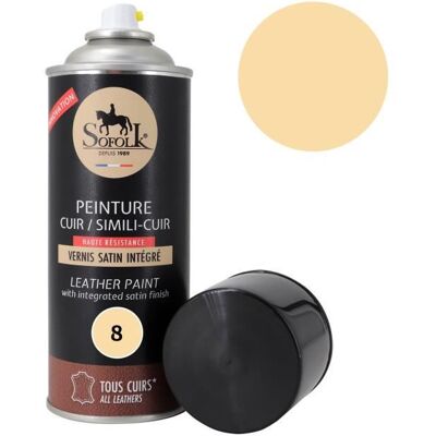 Sofolk - Spray 400ml Beige Clair - Vernice per cuoio Sofolk - Spray 400ml Beige Clair - Vernice per cuoio
