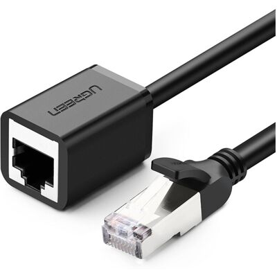 UGREEN Cavo Di Prolunga Per Cavo Di Rete Ethernet Rj45 Cat. 6 F/utp 1000 Mb/s 1 M Nero UGREEN Cavo Di Prolunga Per Cavo Di Rete Ethernet Rj45 Cat. 6 F/utp 1000 Mb/s 1 M Nero