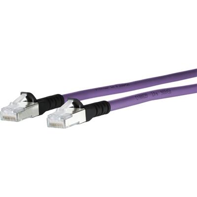 Metz Connect 1308451009-E Cavo di rete Cat6a 1m Viola Metz Connect 1308451009-E Cavo di rete Cat6a 1m Viola