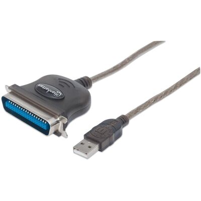 Manhattan Convertitore Usb A Stampante Parallela Ieee 1284 Centronic - Manhattan Convertitore Usb A Stampante Parallela Ieee 1284 Centronic -