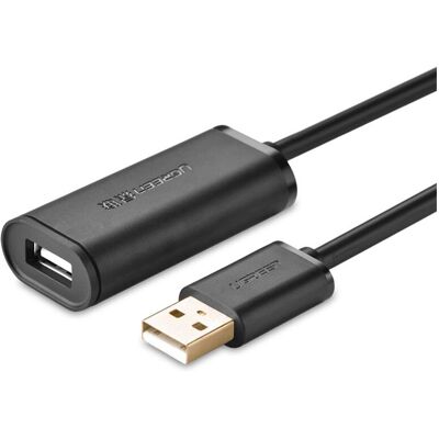 UGREEN Cavo Di Prolunga Attivo Usb 2.0 480mbps 5m Nero UGREEN Cavo Di Prolunga Attivo Usb 2.0 480mbps 5m Nero