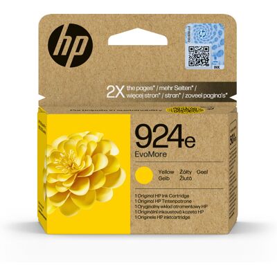 HP Cartuccia Di Inchiostro Giallo Originale 924e Evomore HP Cartuccia Di Inchiostro Giallo Originale 924e Evomore