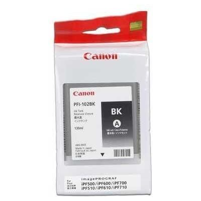 OEM Cartuccia D'Inchiostro Canon Pfi-102bk (0895b001), Nera OEM Cartuccia D'Inchiostro Canon Pfi-102bk (0895b001), Nera