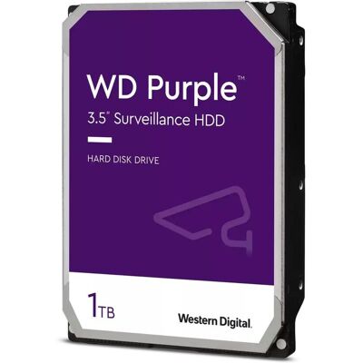 OEM Disco Rigido Wd Purple Da 1 Tb, Formato 3,5", Sata, Modello Wd11purz OEM Disco Rigido Wd Purple Da 1 Tb, Formato 3,5", Sata, Modello Wd11purz
