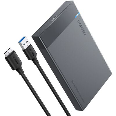 UGREEN Box Esterno Per Hdd/ssd Da 2,5", Us221, Sata, Usb 3.0 (nero) UGREEN Box Esterno Per Hdd/ssd Da 2,5", Us221, Sata, Usb 3.0 (nero)