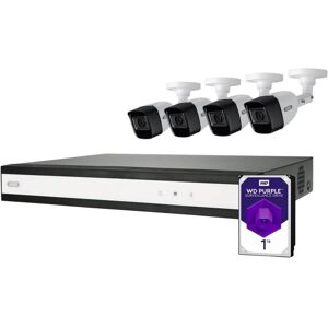 Abus Performance Line TVVR33842T Analogico, AHD Kit videocamere sorveglianza 8 canali con 4 camere 2560 x 1940 Pixel 1