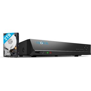 REOLINK Sistema Di Videosorveglianza Poe Nvr 8 Canali, 4k/5mp/4mp Super Hd Con Hard Disk 2 Tb, Videoregistratore Di Sorveglianza Registrazione 24/7 Antifurto Casa, Rln8-410 - REOLINK Sistema Di Videosorveglianza Poe Nvr 8 Canali, 4k/5mp/4mp Super Hd Con Hard Disk 2 Tb, Videoregistratore Di Sorveglianza Registrazione 24/7 Antifurto Casa, Rln8-410 -