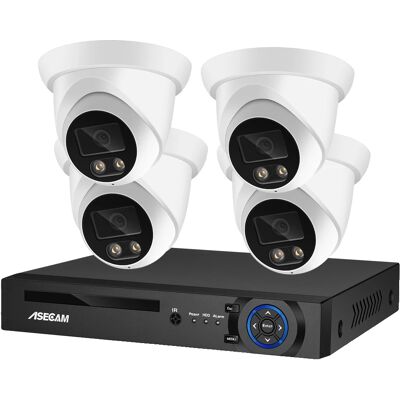 OEM Telecamera Di Sorveglianza, Risoluzione 8mp, Visione Notturna Ai, Nvr A 4 Canali E 4 Telecamere, 1tb OEM Telecamera Di Sorveglianza, Risoluzione 8mp, Visione Notturna Ai, Nvr A 4 Canali E 4 Telecamere, 1tb