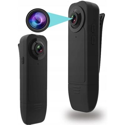 OEM Mini Telecamera Spia Per La Polizia, Leggera, Full Hd, Ir, Con Clip. OEM Mini Telecamera Spia Per La Polizia, Leggera, Full Hd, Ir, Con Clip.