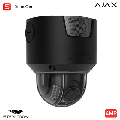 AJAX 135577 - Tvcc Superior - Superior Domecam Hlvf (4 Mp) - Colore Black - Videosorveglianza Professionale AJAX 135577 - Tvcc Superior - Superior Domecam Hlvf (4 Mp) - Colore Black - Videosorveglianza Professionale