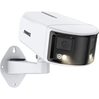 OEM Telecamera Di Sorveglianza Poe, Risoluzione 8 Mp, Obiettivo Da 2,8 Mm, Configurazione A Doppia Lente, Ip/rete Cablata, Per Uso Esterno. OEM Telecamera Di Sorveglianza Poe, Risoluzione 8 Mp, Obiettivo Da 2,8 Mm, Configurazione A Doppia Lente, Ip/rete Cablata, Per Uso Esterno.