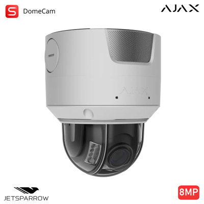 AJAX 135580 - Tvcc Superior - Superior Domecam Hlvf (8 Mp) - Colore White - Videosorveglianza Professionale AJAX 135580 - Tvcc Superior - Superior Domecam Hlvf (8 Mp) - Colore White - Videosorveglianza Professionale