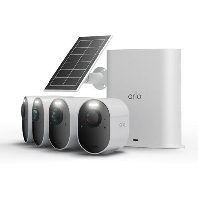 COCO Kit Di Videosorveglianza Arlo Ultra 3 Con 4 Telecamere, Pannello Solare, 4k, Wifi, Ip65 COCO Kit Di Videosorveglianza Arlo Ultra 3 Con 4 Telecamere, Pannello Solare, 4k, Wifi, Ip65