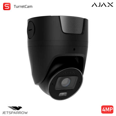 AJAX 135573 - Tvcc Superior - Superior Turretcam Hlvf (4 Mp) - Colore Black - Videosorveglianza Professionale AJAX 135573 - Tvcc Superior - Superior Turretcam Hlvf (4 Mp) - Colore Black - Videosorveglianza Professionale