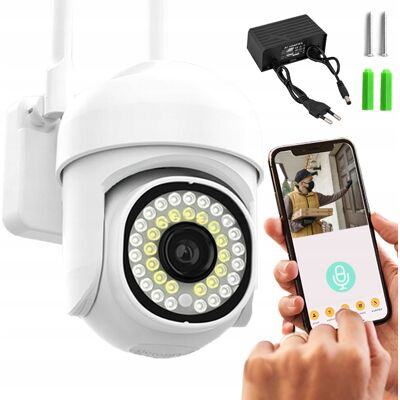 OEM Telecamera Ip Intelligente Wi-fi Per Esterni, Ruotabile, Full Hd 2mp 1080p, Zoom 4x, Rilevamento OEM Telecamera Ip Intelligente Wi-fi Per Esterni, Ruotabile, Full Hd 2mp 1080p, Zoom 4x, Rilevamento