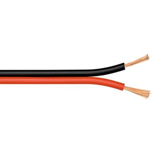 Goobay Cavo Dell'altoparlante Rossonero, Rotolo Da 50 M, Sezione 2 X 2,5 Mm², Cca. Lunghezza Del Cavo 50 M Goobay Cavo Dell'altoparlante Rossonero, Rotolo Da 50 M, Sezione 2 X 2,5 Mm², Cca. Lunghezza Del Cavo 50 M