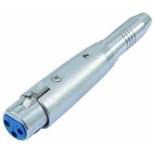 Adattatore Omnitronic 30226550 XLR - XLR a jack mono 6,3mm - Argento Adattatore Omnitronic 30226550 XLR - XLR a jack mono 6,3mm - Argento