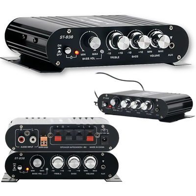 OEM Amplificatore Audio 2x 20w 2.1 Stereo Hi-fi, Amplificatore Di Potenza Per Bassi, 12v Per Altoparlanti OEM Amplificatore Audio 2x 20w 2.1 Stereo Hi-fi, Amplificatore Di Potenza Per Bassi, 12v Per Altoparlanti