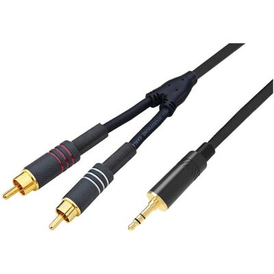 KARMA Cavo 3,5mm St / 2x Rca M 5mt Rdm C55 KARMA Cavo 3,5mm St / 2x Rca M 5mt Rdm C55