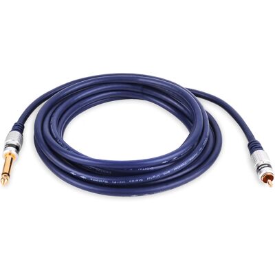 OEM Cavo Jack Mono Da 6,3 Mm - Connettore Rca Cinch Vitalco Cavo Jack Mono Da 6,3 Mm - Connettore Rca Cinch Vitalco 5,0 M (mk78/l1) OEM Cavo Jack Mono Da 6,3 Mm - Connettore Rca Cinch Vitalco Cavo Jack Mono Da 6,3 Mm - Connettore Rca Cinch Vitalco 5,0 M (mk78/l1)