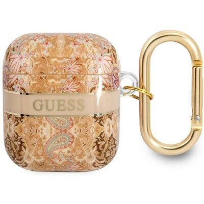Custodia AirPods GUA2HHFLD Oro Paisley Guess Custodia AirPods GUA2HHFLD Oro Paisley Guess