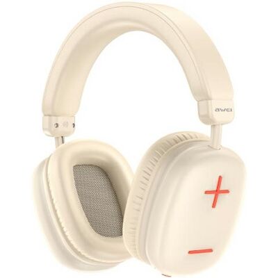 AWEI Cuffie - On-Ear, Beige, Pieghevoli - Cuffie AWEI Cuffie - On-Ear, Beige, Pieghevoli - Cuffie