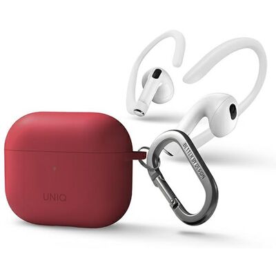 Uniq Nexo AirPods 3 - Custodia in silicone con ganci Uniq Nexo AirPods 3 - Custodia in silicone con ganci