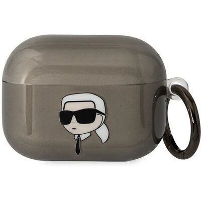 Custodia nera AirPods Pro di Karl Lagerfeld Custodia nera AirPods Pro di Karl Lagerfeld