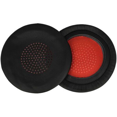 VHBW 2x Cuscinetti Auricolari Di Ricambio Compatibile Con Plantronics 0017229173415, 202652-103 Cuffie, Headset, Fibra Sintetica Nero / Rosso VHBW 2x Cuscinetti Auricolari Di Ricambio Compatibile Con Plantronics 0017229173415, 202652-103 Cuffie, Headset, Fibra Sintetica Nero / Rosso