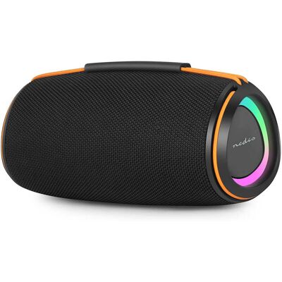 Nedis Altoparlante Bluetooth, 60w, Portatile, Tws, Nero/arancione Nedis Altoparlante Bluetooth, 60w, Portatile, Tws, Nero/arancione
