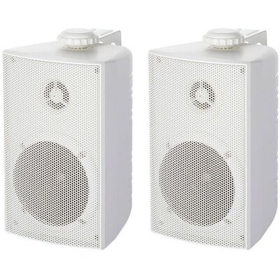 DISCORAMA ® - 2x Altoparlanti Da Esterno Diffusori Acustici Hifi, Altoparlanti Da Scaffale Casse Audio Passive DISCORAMA ® - 2x Altoparlanti Da Esterno Diffusori Acustici Hifi, Altoparlanti Da Scaffale Casse Audio Passive